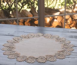23 Inch Round-IW-KSNC-ZZJB @ Tablecloths LAT