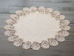 23 Inch Round-IW-KSNC-ZZJB @ Tablecloths LAT