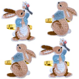 Bunny Napkin Rings-1R-F5UM-D94V @ Tablecloths LAT