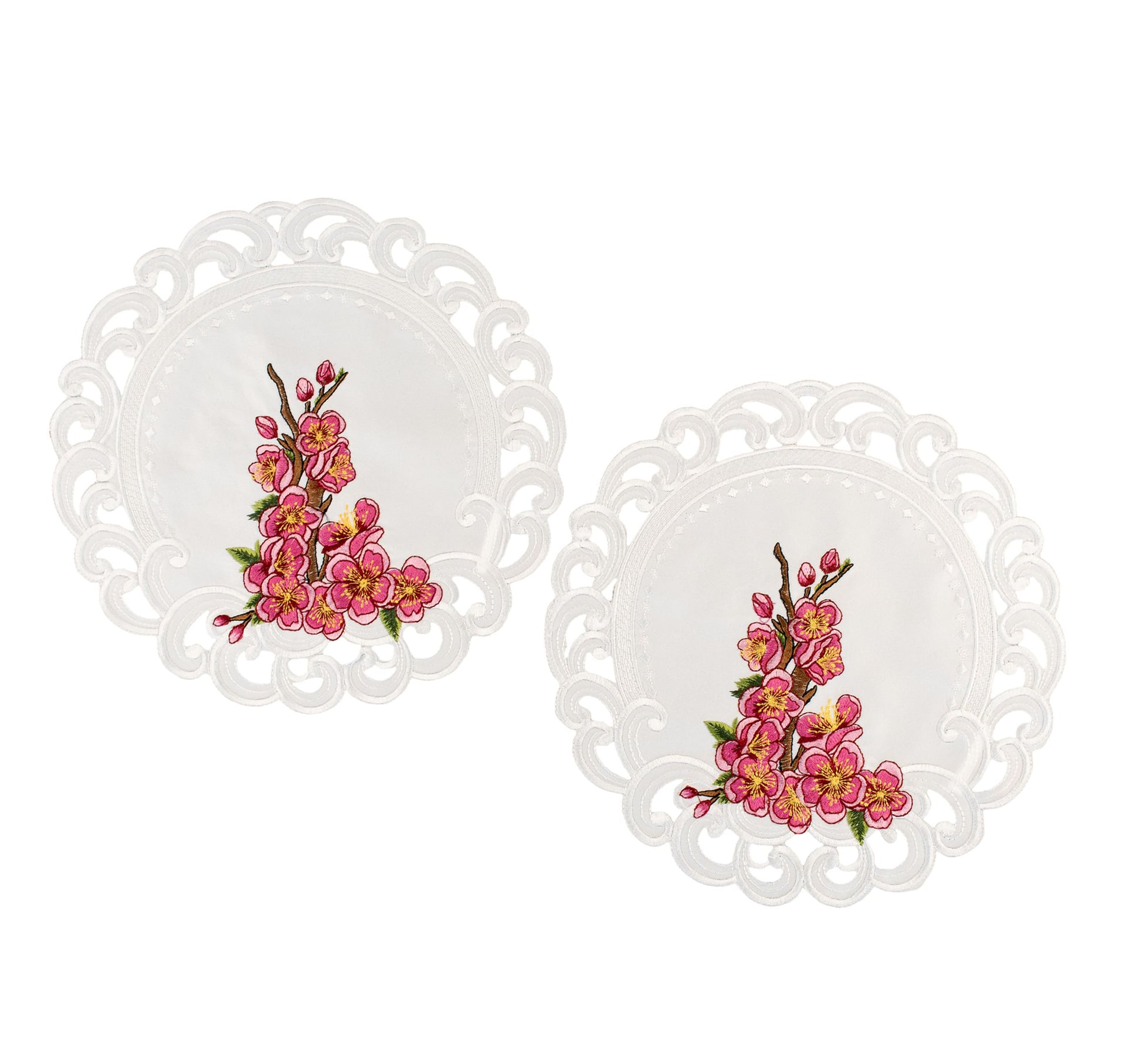 Cherry Blossom Doily/ Table Topper