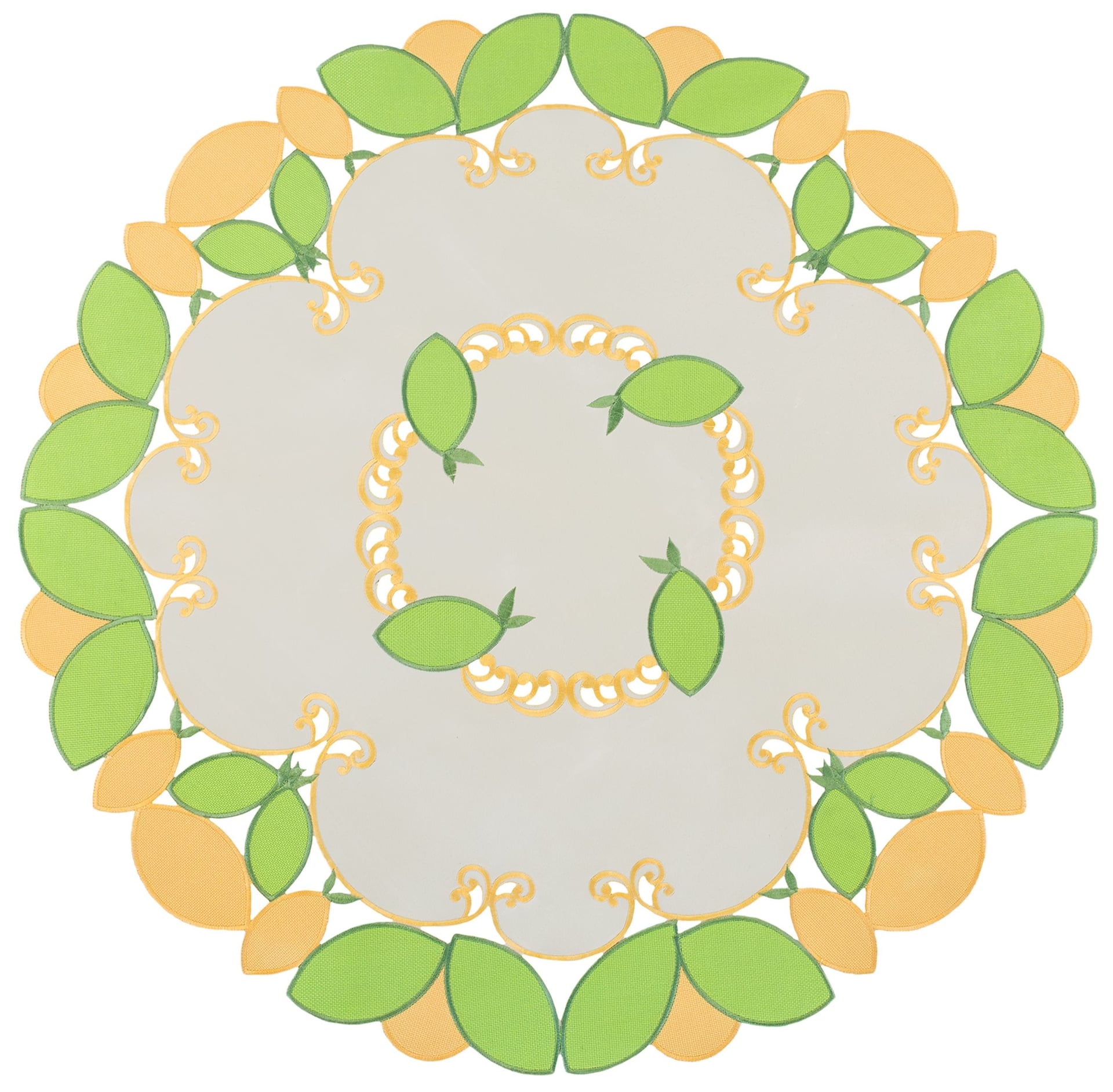 Lemon Lime Table Topper